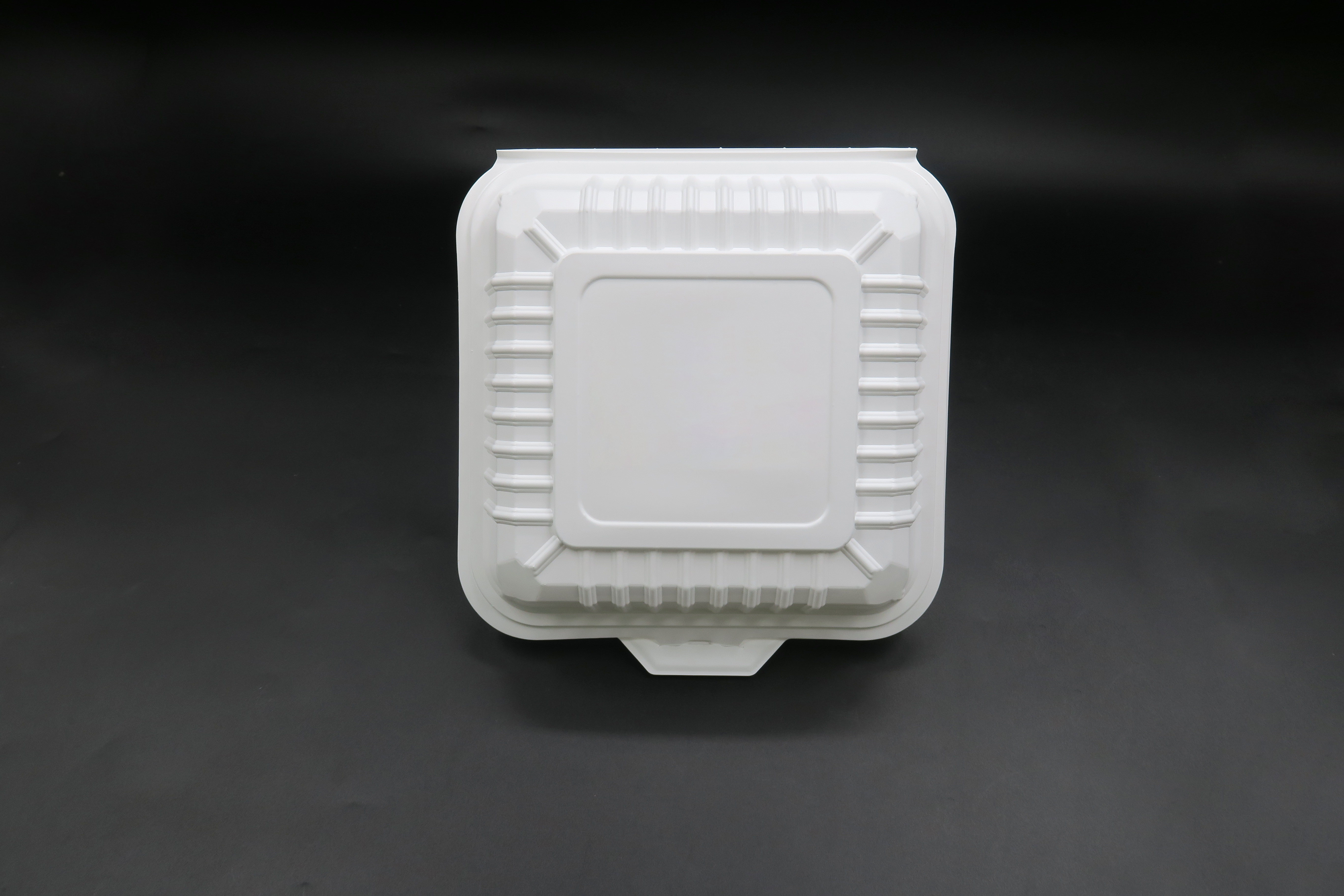 Kompostierbare Lunchbox Bioleader Kompostierbare Einweg-Lunchbox aus Maisstärke