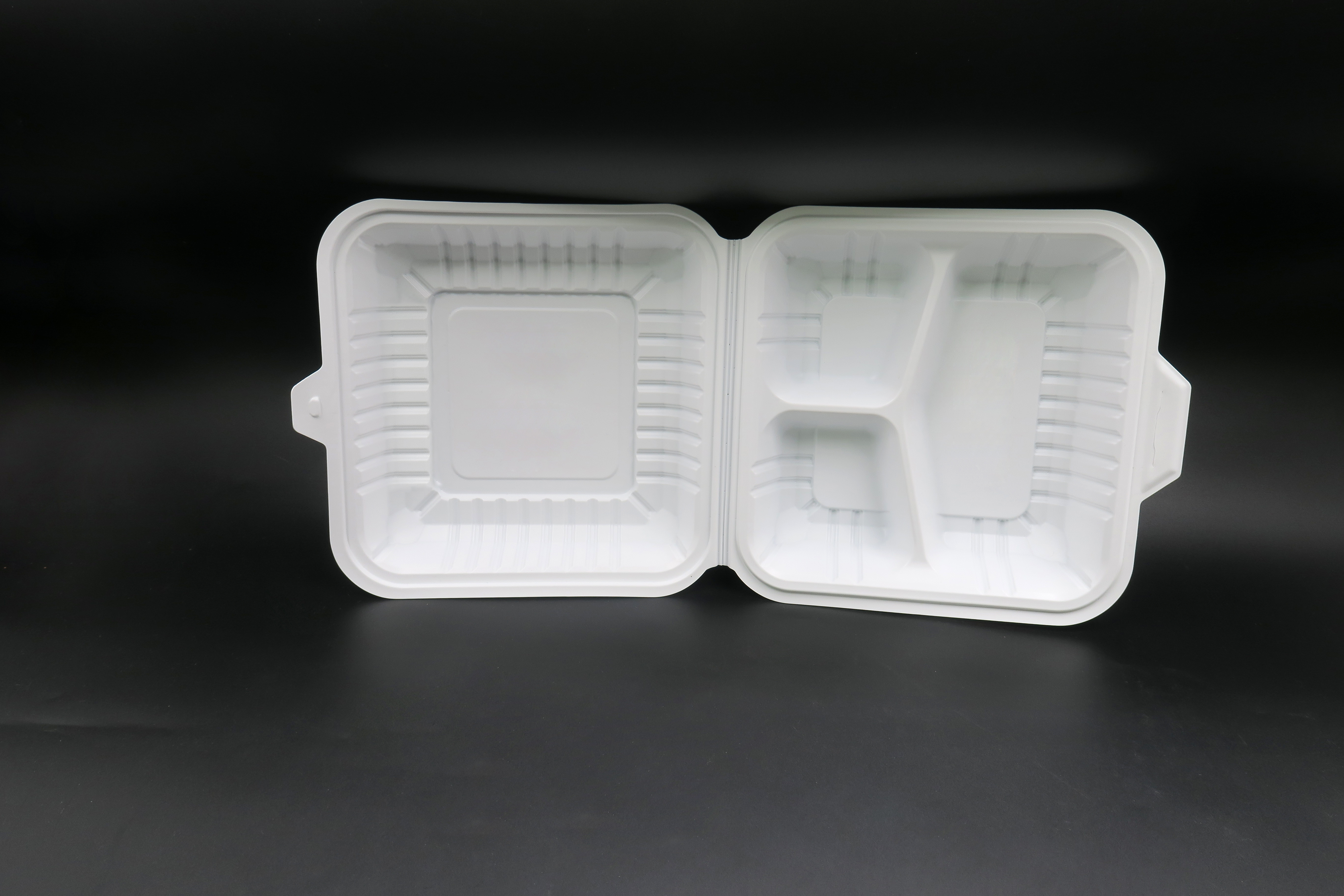 Mikrowellen-Einweg-Lunchbox aus thermogeformtem PP-Behälter zum Mitnehmen