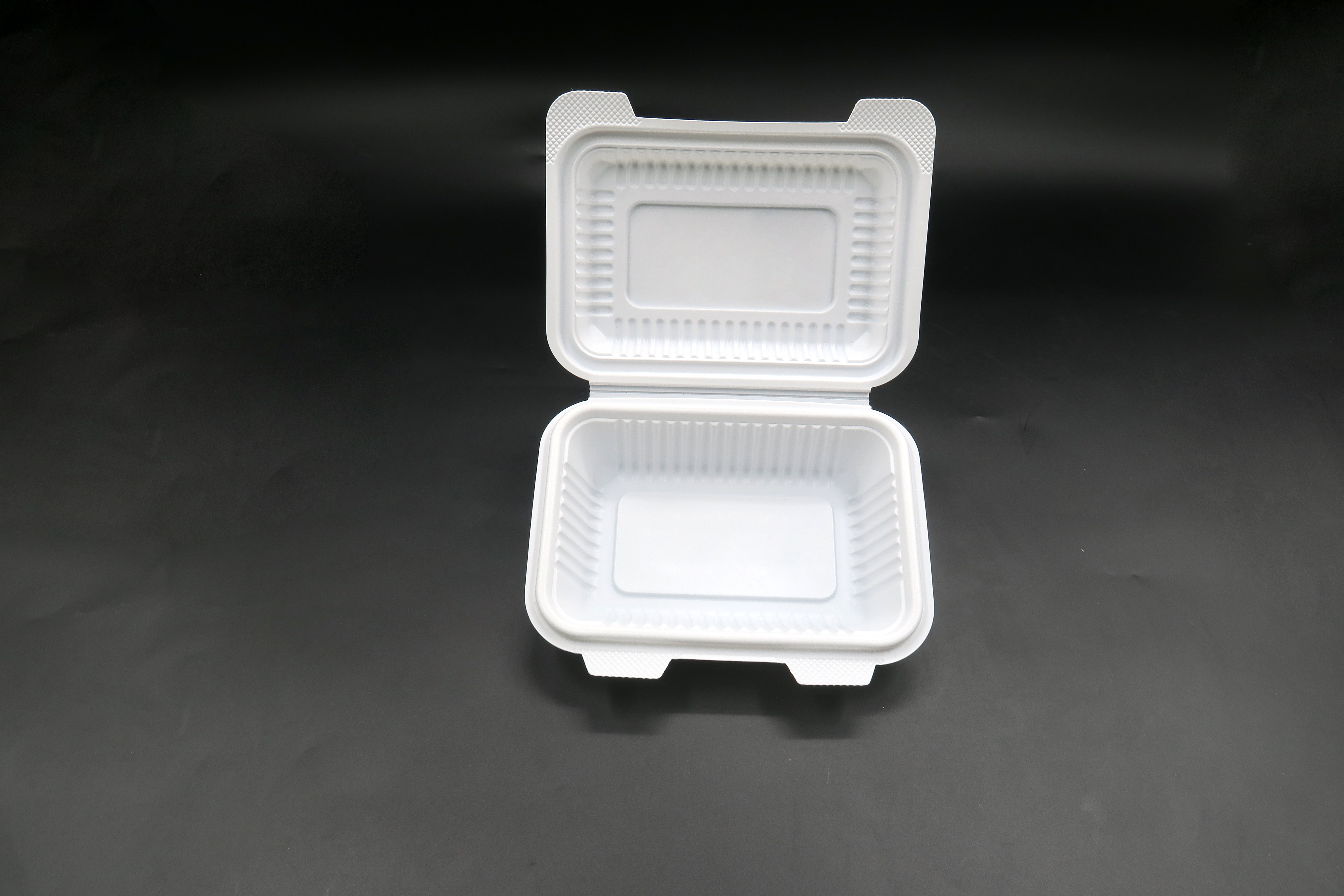 ECO-Clamshell-Zuckerrohr-Teller-Verpackungs-Lunchboxen