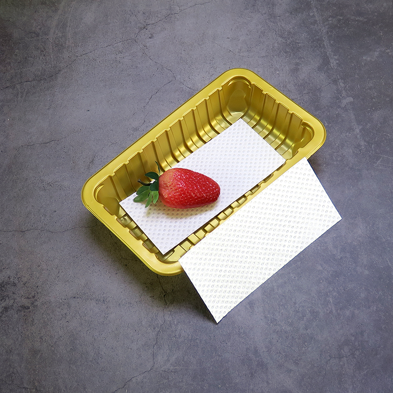 Absorptions-Fleischpolster für Verpackungstabletts, Einweg-Lebensmittelverpackung