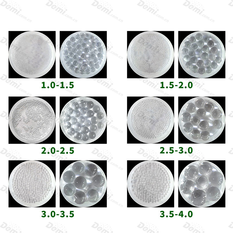 Miracle Beads Bunte Dekoration Hydrogel Crystal Round Expansible Crystalline Soil-1
